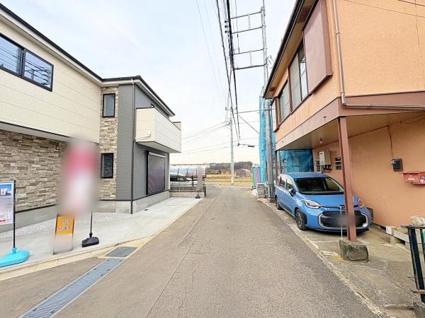 �_�ސ쌧�C�V���s������4���ڂ̐V�z��ˌ��Ă̑O�ʓ��H�܂ތ��n�ʐ^