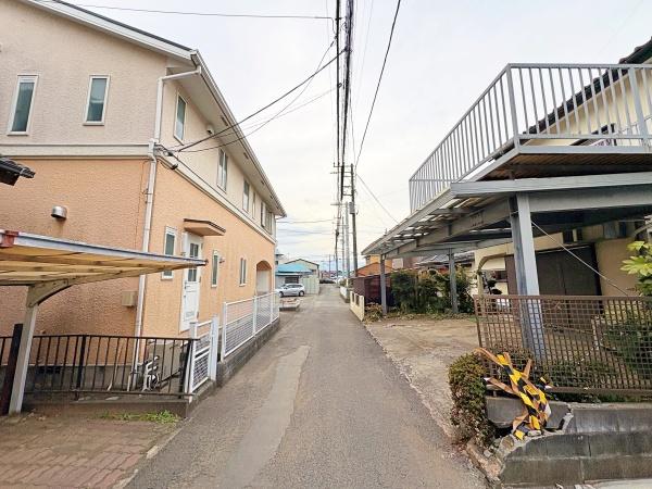 �_�ސ쌧�C�V���s������4���ڂ̐V�z��ˌ��Ă̑O�ʓ��H�܂ތ��n�ʐ^