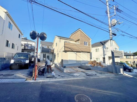 �_�ސ쌧���l�s�ۓy�P�J��㐛�c���̐V�z��ˌ��Ă̑O�ʓ��H�܂ތ��n�ʐ^