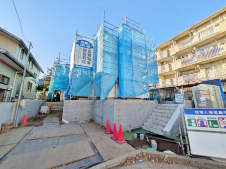 �_�ސ쌧���l�s�_�ސ��H�򒬂̐V�z��ˌ��Ă̌��n�O�ώʐ^