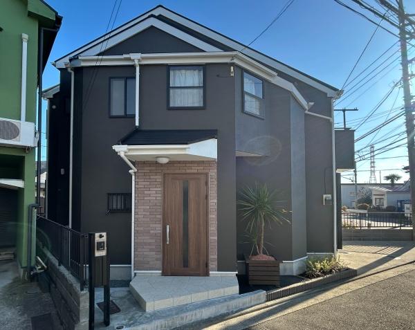 �_�ސ쌧���l�s�s�}���a���̒��È�ˌ��Ă̑O�ʓ��H�܂ތ��n�ʐ^