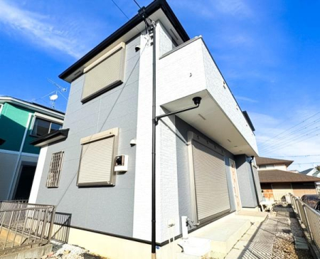 �_�ސ쌧���l�s����ѓc���̒��È�ˌ��Ă̑O�ʓ��H�܂ތ��n�ʐ^