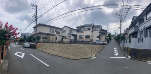 �_�ސ쌧���l�s�h���V���̐V�z��ˌ��Ă̑O�ʓ��H�܂ތ��n�ʐ^