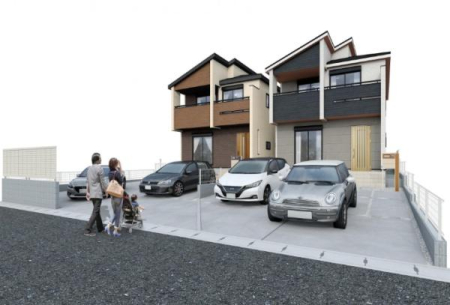 �_�ސ쌧���l�s������䒬�̐V�z��ˌ��Ă̊����\�z�}(�O��)