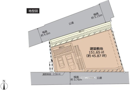 �_�ސ쌧���l�s�����V��̓y�n�̊Ԏ��}