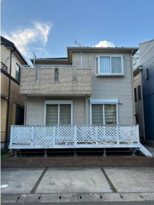 �_�ސ쌧�C�V���s�����P�J4���ڂ̒��È�ˌ��Ă̑O�ʓ��H�܂ތ��n�ʐ^