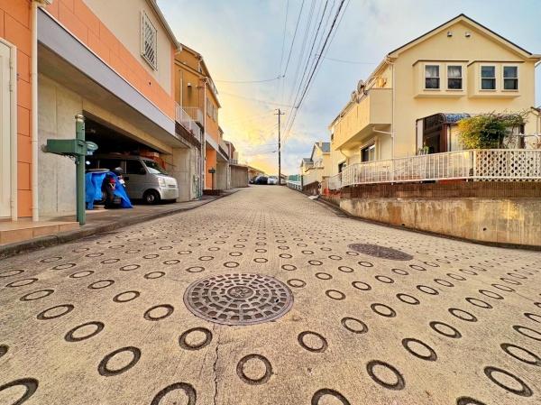 �_�ސ쌧���l�s�΋擌�{��4���ڂ̒��È�ˌ��Ă̑O�ʓ��H�܂ތ��n�ʐ^