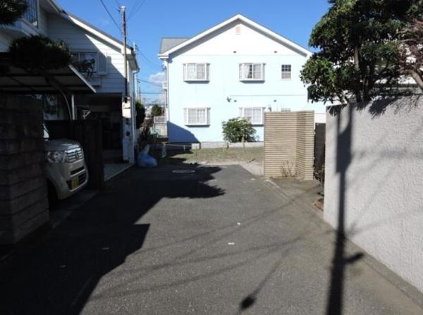 �_�ސ쌧����s�А�4���ڂ̓y�n�̑O�ʓ��H�܂ތ��n�ʐ^