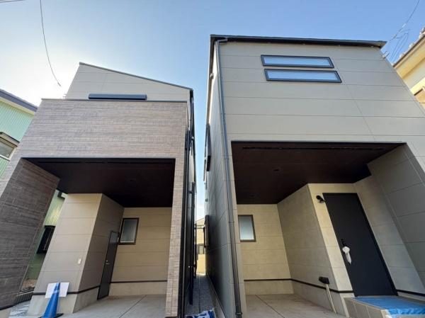 �_�ސ쌧���l�s��撆�c��5���ڂ̐V�z��ˌ��Ă̑O�ʓ��H�܂ތ��n�ʐ^