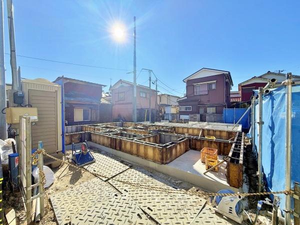 �_�ސ쌧���l�s��q�扪��4���ڂ̐V�z��ˌ��Ă̌��n�O�ώʐ^