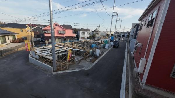 �_�ސ쌧�����s�������c1���ڂ̐V�z��ˌ��Ă̑O�ʓ��H�܂ތ��n�ʐ^