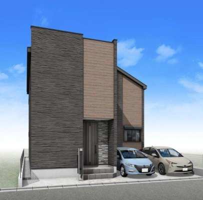 �_�ސ쌧���l�s���J��쐣�J1���ڂ̐V�z��ˌ��Ă̊����\�z�}(�O��)