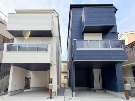 �_�ސ쌧���s���Ë�k����2���ڂ̐V�z��ˌ��Ă̌��n�O�ώʐ^