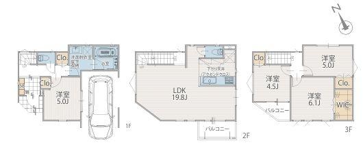 �_�ސ쌧����s�����_��3���ڂ̐V�z��ˌ��Ă̊Ԏ��}