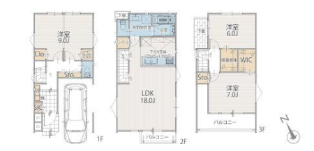 �_�ސ쌧����s�����_��3���ڂ̐V�z��ˌ��Ă̊Ԏ��}