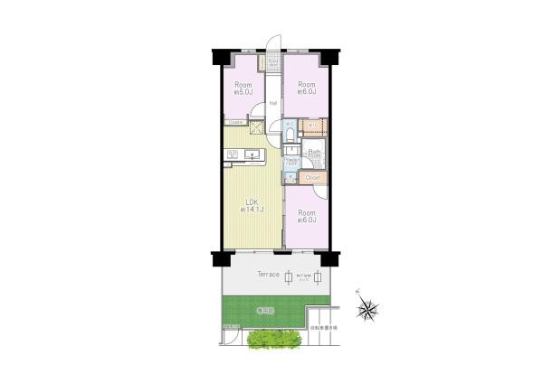 �_�ސ쌧����s�얼�̒��Ã}���V�����̊Ԏ��}