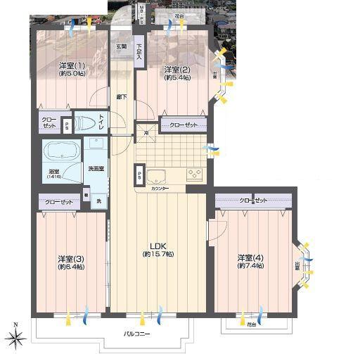 �_�ސ쌧��a�s���ߊԂ̒��Ã}���V�����̊Ԏ��}