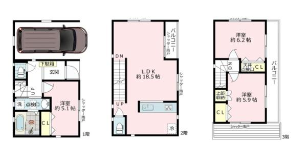 �_�ސ쌧���s���揬�c6���ڂ̐V�z��ˌ��Ă̊Ԏ��}