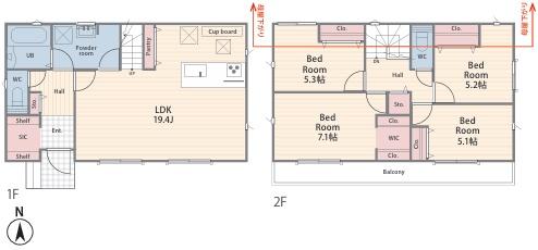 �_�ސ쌧���l�s����捂�M��1���ڂ̐V�z��ˌ��Ă̊Ԏ��}