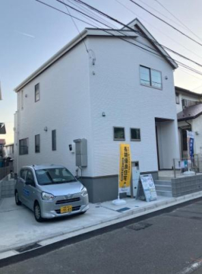 �_�ސ쌧���l�s����折���J��3���ڂ̐V�z��ˌ��Ă̑O�ʓ��H�܂ތ��n�ʐ^