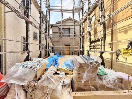 �_�ސ쌧���s���擡��2���ڂ̐V�z��ˌ��Ă̌��n�O�ώʐ^