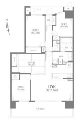 �_�ސ쌧����s���1���ڂ̒��Ã}���V�����̊Ԏ��}