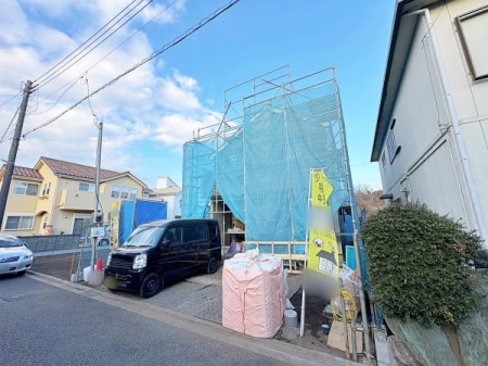 �_�ސ쌧��a�s��a�c�̐V�z��ˌ��Ă̑O�ʓ��H�܂ތ��n�ʐ^