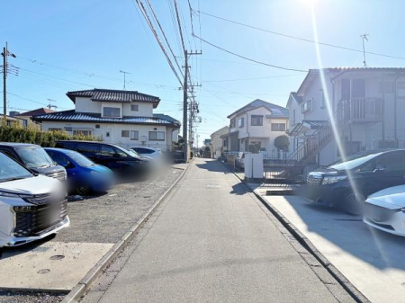 �_�ސ쌧���l�s�˒ˋ擌���쒬�̐V�z��ˌ��Ă̑O�ʓ��H�܂ތ��n�ʐ^