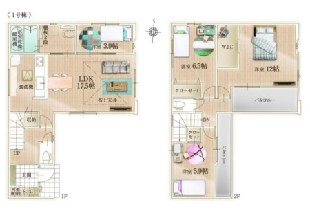 �_�ސ쌧���Ԏs�΃P�u4���ڂ̐V�z��ˌ��Ă̊Ԏ��}