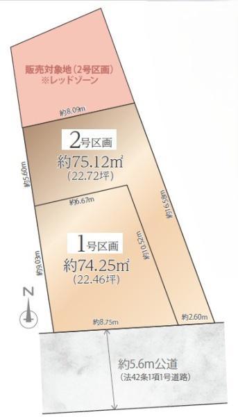 �_�ސ쌧���l�s����k����2���ڂ̓y�n�̊Ԏ��}