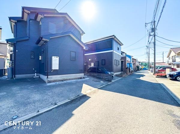 �_�ސ쌧����s�T���̒��È�ˌ��Ă̑O�ʓ��H�܂ތ��n�ʐ^