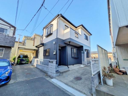 �_�ސ쌧����s���������J4���ڂ̒��È�ˌ��Ă̌��n�O�ώʐ^