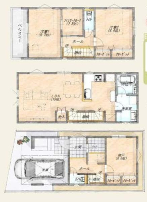 �_�ސ쌧���s�{�O�����3���ڂ̐V�z��ˌ��Ă̊Ԏ��