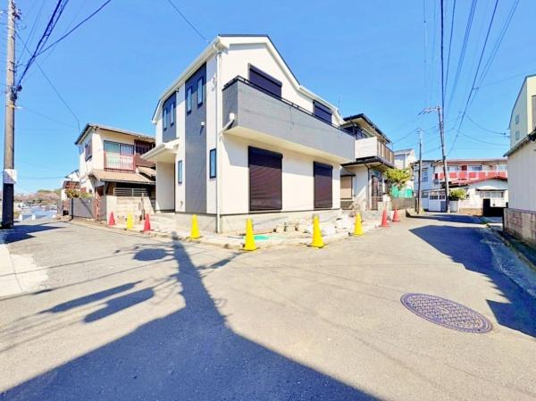 �_�ސ쌧���l�s�ۓy�P�J�抙�J���̐V�z��ˌ��Ă̑O�ʓ��H�܂ތ��n�ʐ^