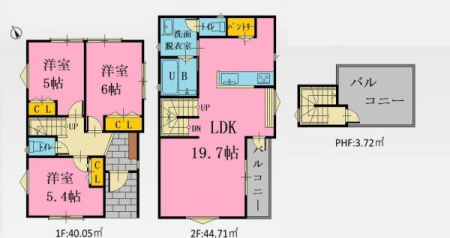 �_�ސ쌧���s�{�O�揉�R2���ڂ̐V�z��ˌ��Ă̊Ԏ��}