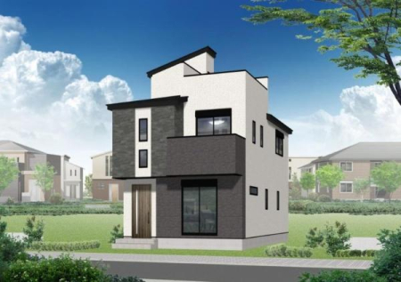 �_�ސ쌧��a�s�㑐��6���ڂ̐V�z��ˌ��Ă̊����\�z�}(�O��)