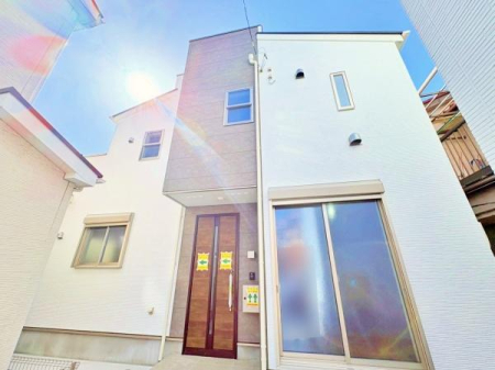 �_�ސ쌧���s���揬�c6���ڂ̐V�z��ˌ��Ă̌��n�O�ώʐ^