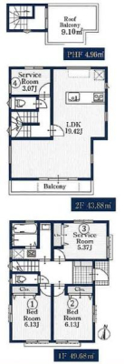 �_�ސ쌧���s���揬�c6���ڂ̐V�z��ˌ��Ẳ摜