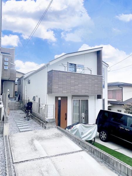 �_�ސ쌧���l�s�_�ސ��O�c�򒆒��̒��È�ˌ��Ă̌��n�O�ώʐ^