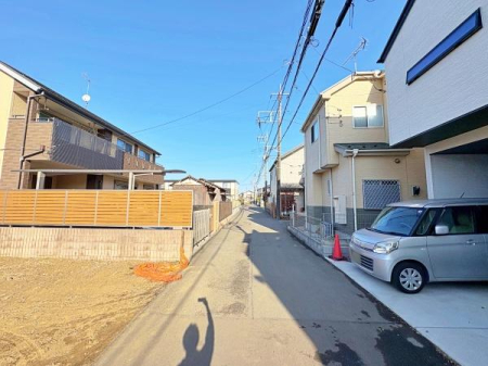 �_�ސ쌧��a�s��ъ�9���ڂ̓y�n�̑O�ʓ��H�܂ތ��n�ʐ^