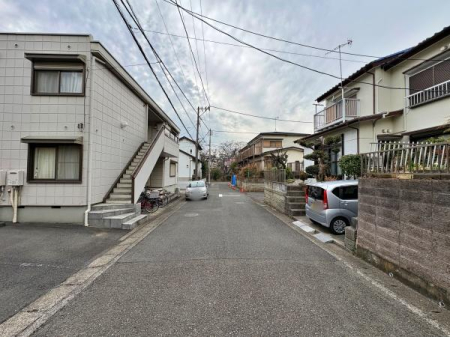 �_�ސ쌧��a�s���c5���ڂ̓y�n�̑O�ʓ��H�܂ތ��n�ʐ^