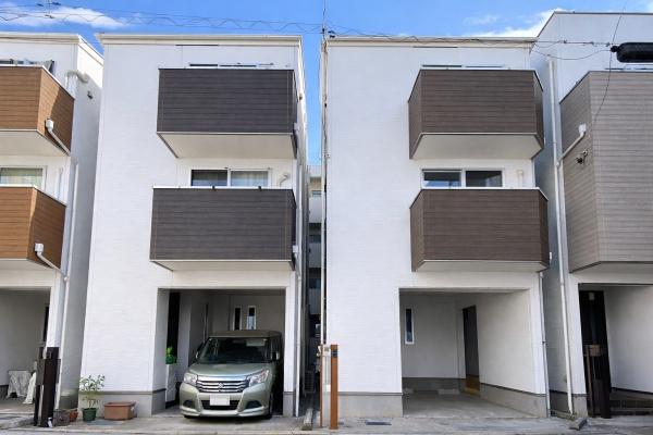 �_�ސ쌧���l�s�`�k����k1���ڂ̒��È�ˌ��Ă̑O�ʓ��H�܂ތ��n�ʐ^