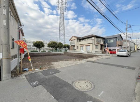 �_�ސ쌧���Ԏs���͂��u3���ڂ̐V�z��ˌ��Ă̑O�ʓ��H�܂ތ��n�ʐ^