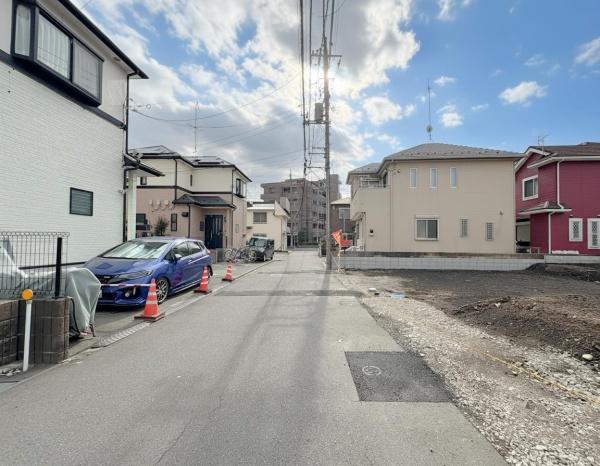 �_�ސ쌧���Ԏs���͂��u3���ڂ̐V�z��ˌ��Ă̑O�ʓ��H�܂ތ��n�ʐ^