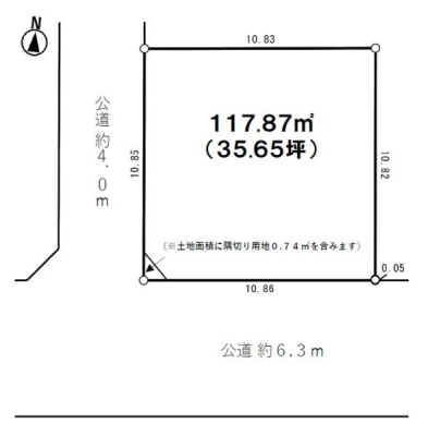 �_�ސ쌧���Ԏs���J��3���ڂ̓y�n�̊Ԏ��}