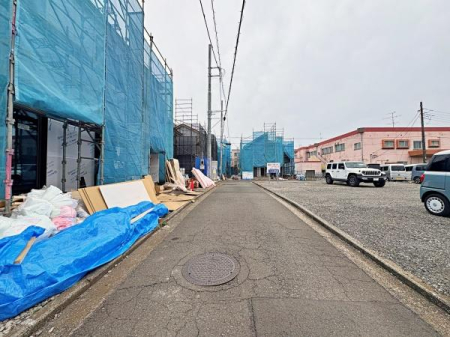 �_�ސ쌧��a�s���c8���ڂ̐V�z��ˌ��Ă̌��n�O�ώʐ^