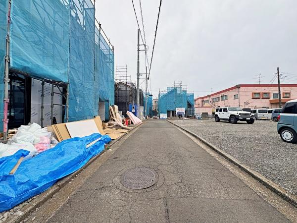 �_�ސ쌧��a�s���c8���ڂ̐V�z��ˌ��Ă̌��n�O�ώʐ^