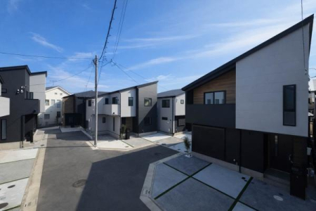 �_�ސ쌧������s����1���ڂ̐V�z��ˌ��Ă̊����\�z�}(�O��)