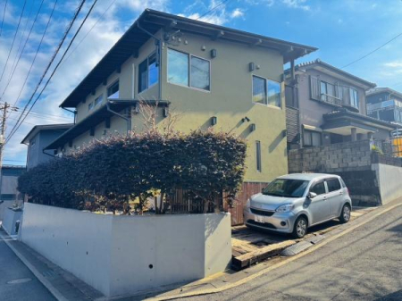 �_�ސ쌧���l�s�_�ސ��H���4���ڂ̒��È�ˌ��Ă̌��n�O�ώʐ^