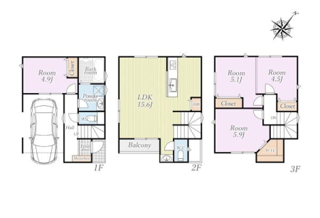 �_�ސ쌧���q�s�v��1���ڂ̐V�z��ˌ��Ă̊Ԏ��}